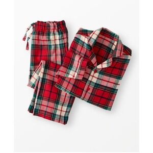 Hanna Andersson Holiday Flannel Pajama Set NWT size L